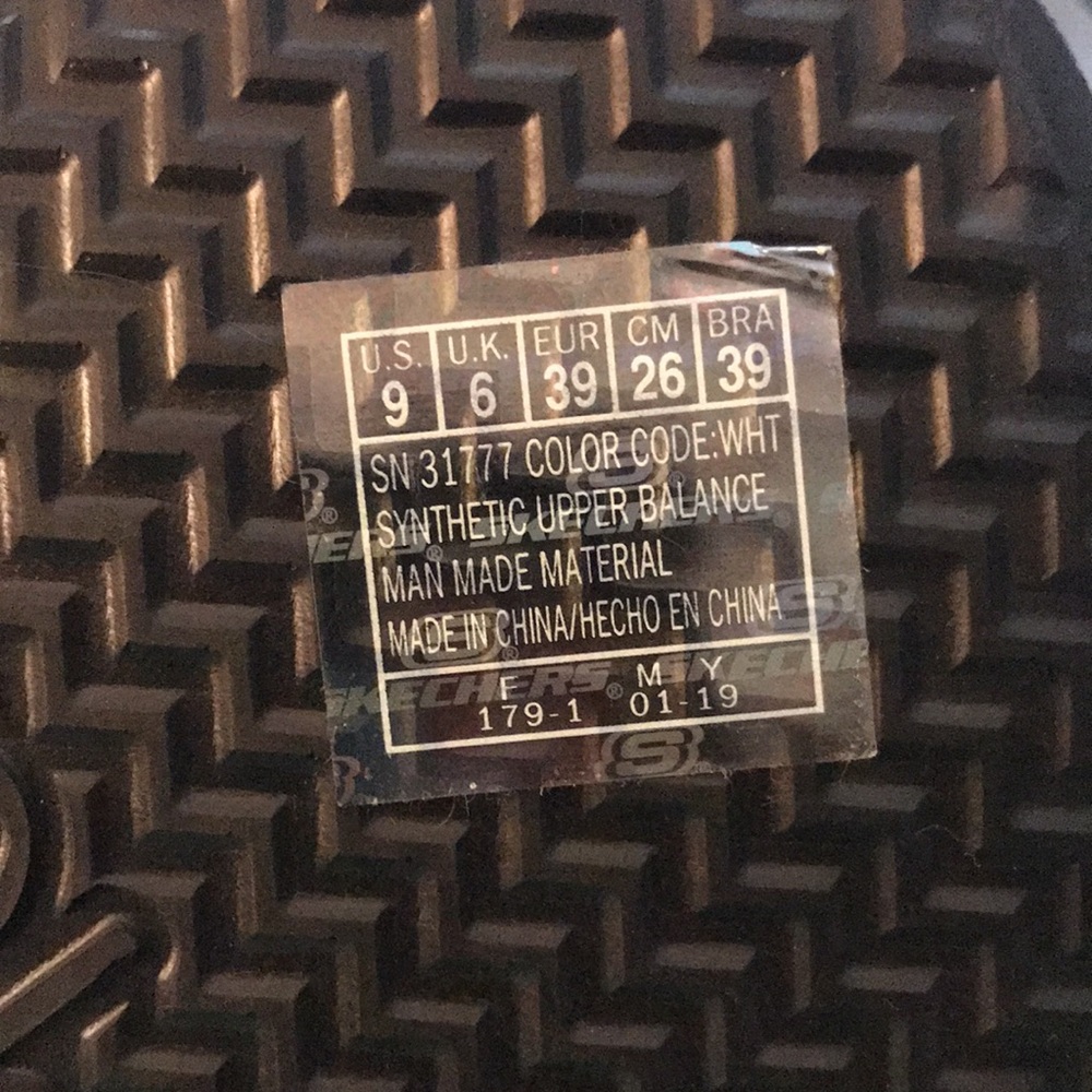 Skechers Memory Foam CALI Strappy Bling Sparkly Wedge Sandals NEW Size 9 39 - Picture 10 of 10